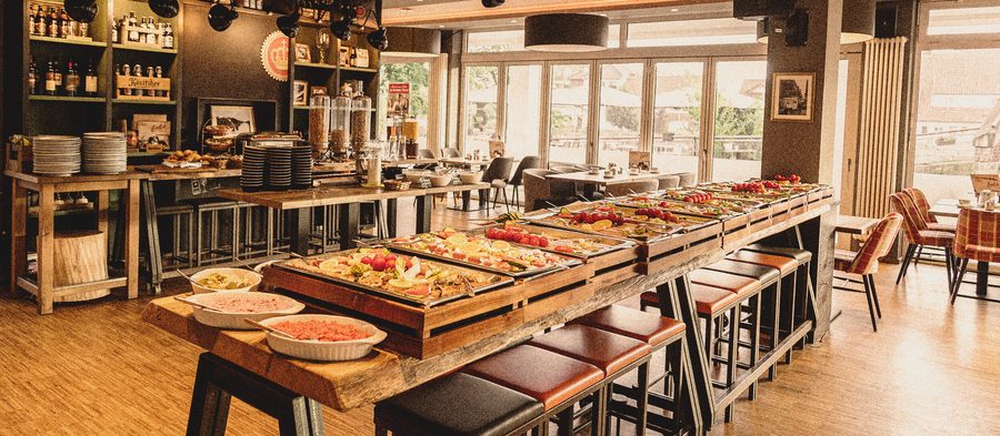 Täglich Restaurant Greven — Bistro-Innenraum